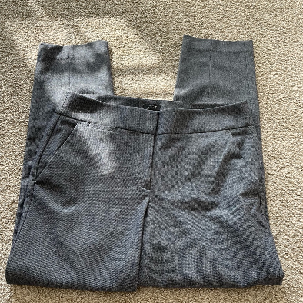 Grey dress pants